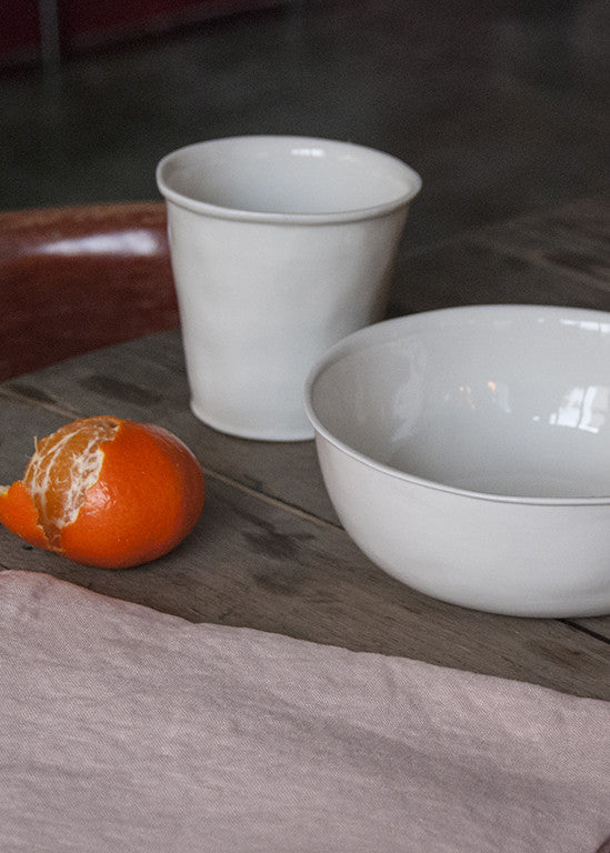 Timbale à latte| Porcelaine de Limoges | Made in France | Alix D. Reynis