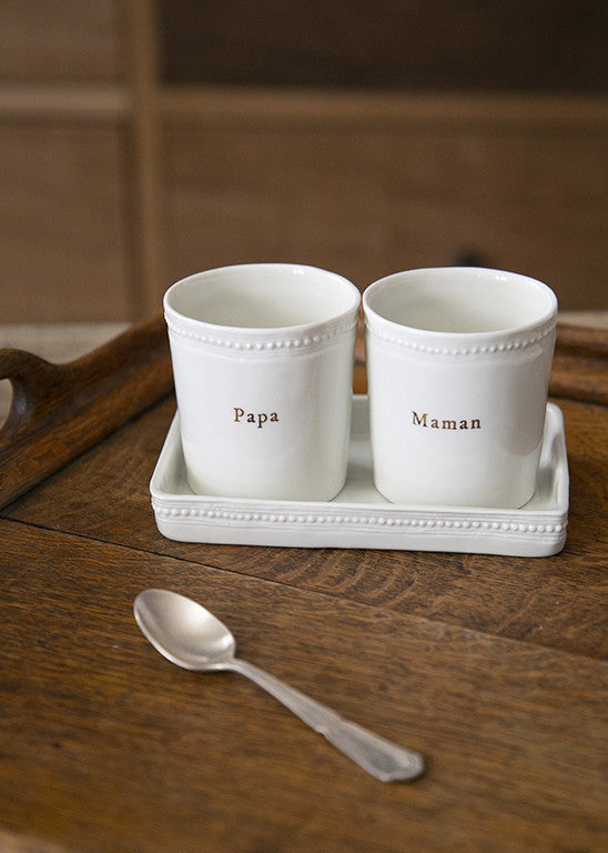 Timbale à café| Porcelaine de Limoges | Made in France | Alix D. Reynis