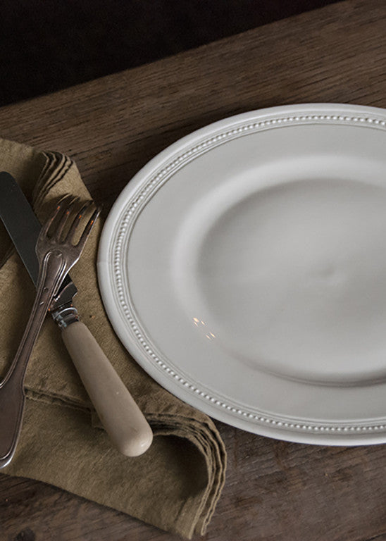 Assiette à dessert | Porcelaine de Limoges | Savoir-faire artisanal | Alix D. Reynis