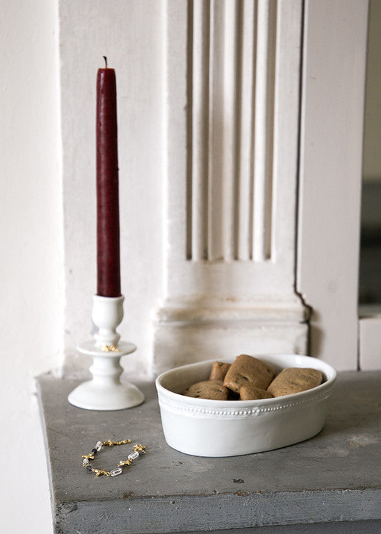 Plat à four | Porcelaine de Limoges | Art de la table | Alix D. Reynis