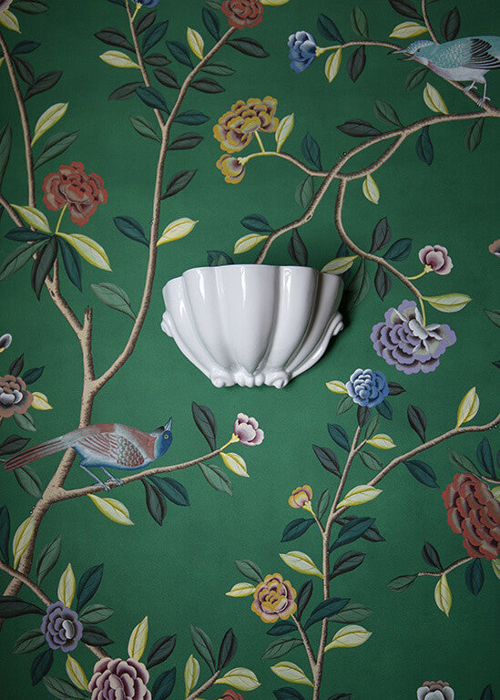 Applique| Porcelaine de Limoges | Luminaires | Alix D. Reynis