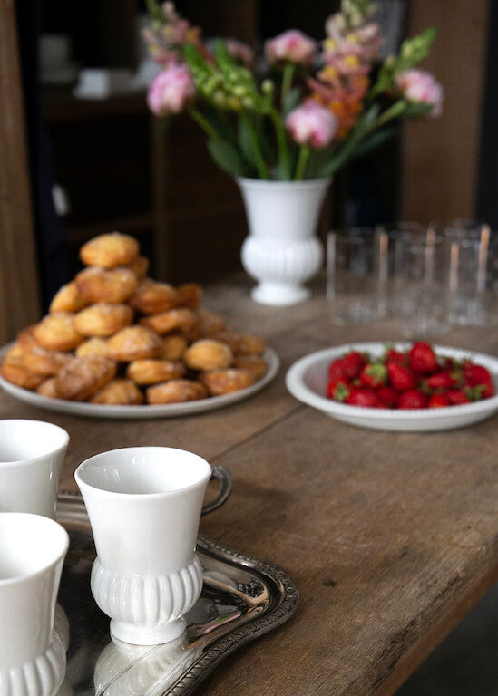 Timbale à latte| Porcelaine de Limoges | Vaisselle | Alix D. Reynis