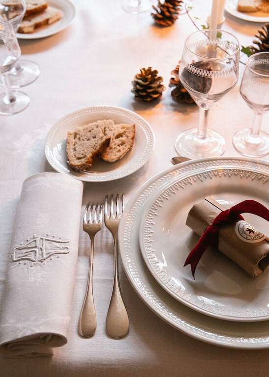 Assiette à dîner | Porcelaine de Limoges | Made in France | Alix D. Reynis