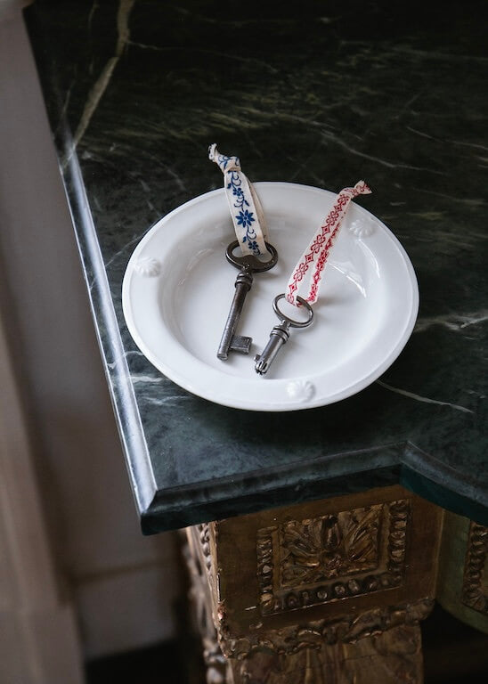 Petite assiette | Porcelaine de Limoges | Art de la table | Alix D. Reynis
