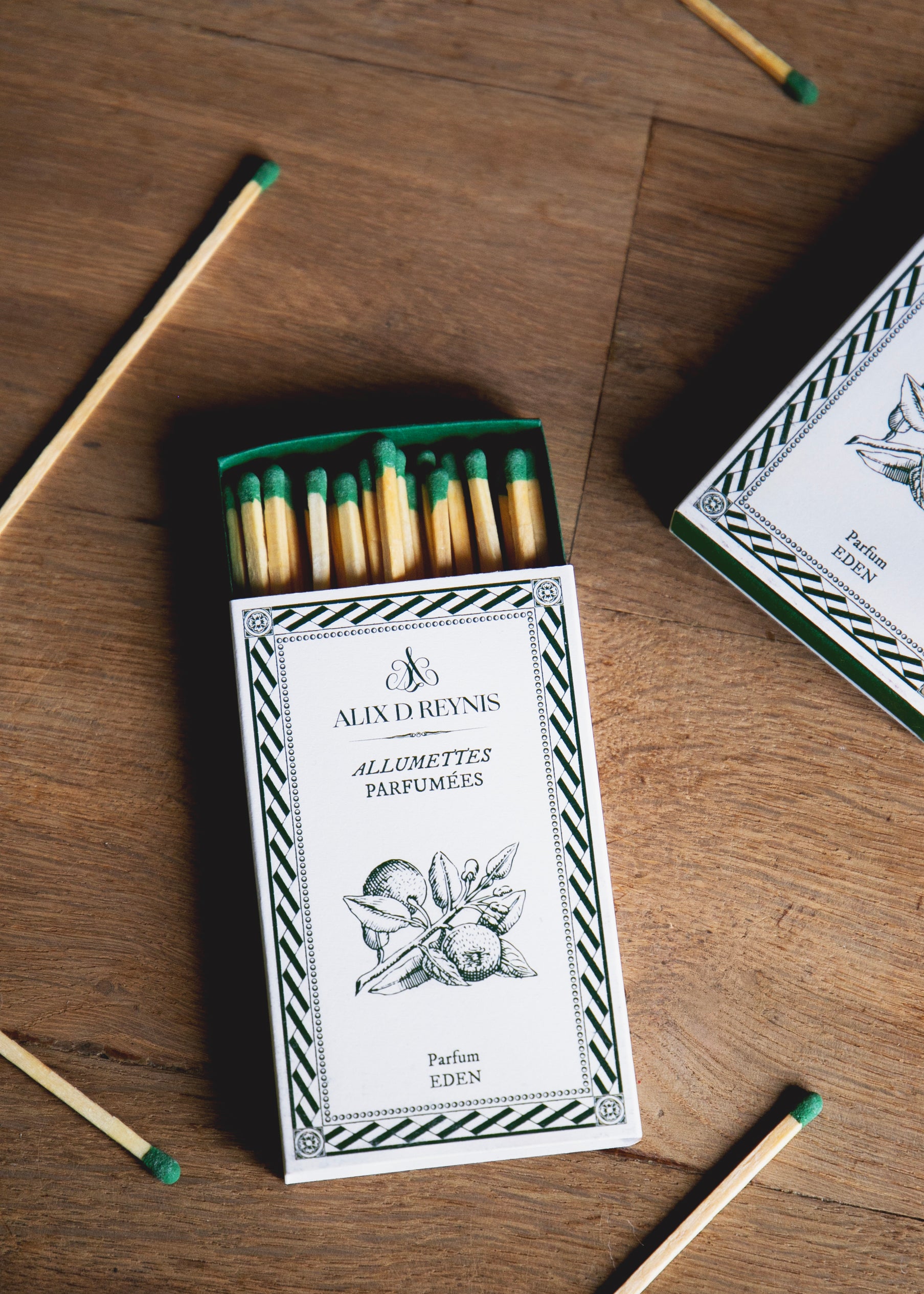Allumettes parfumées Eden