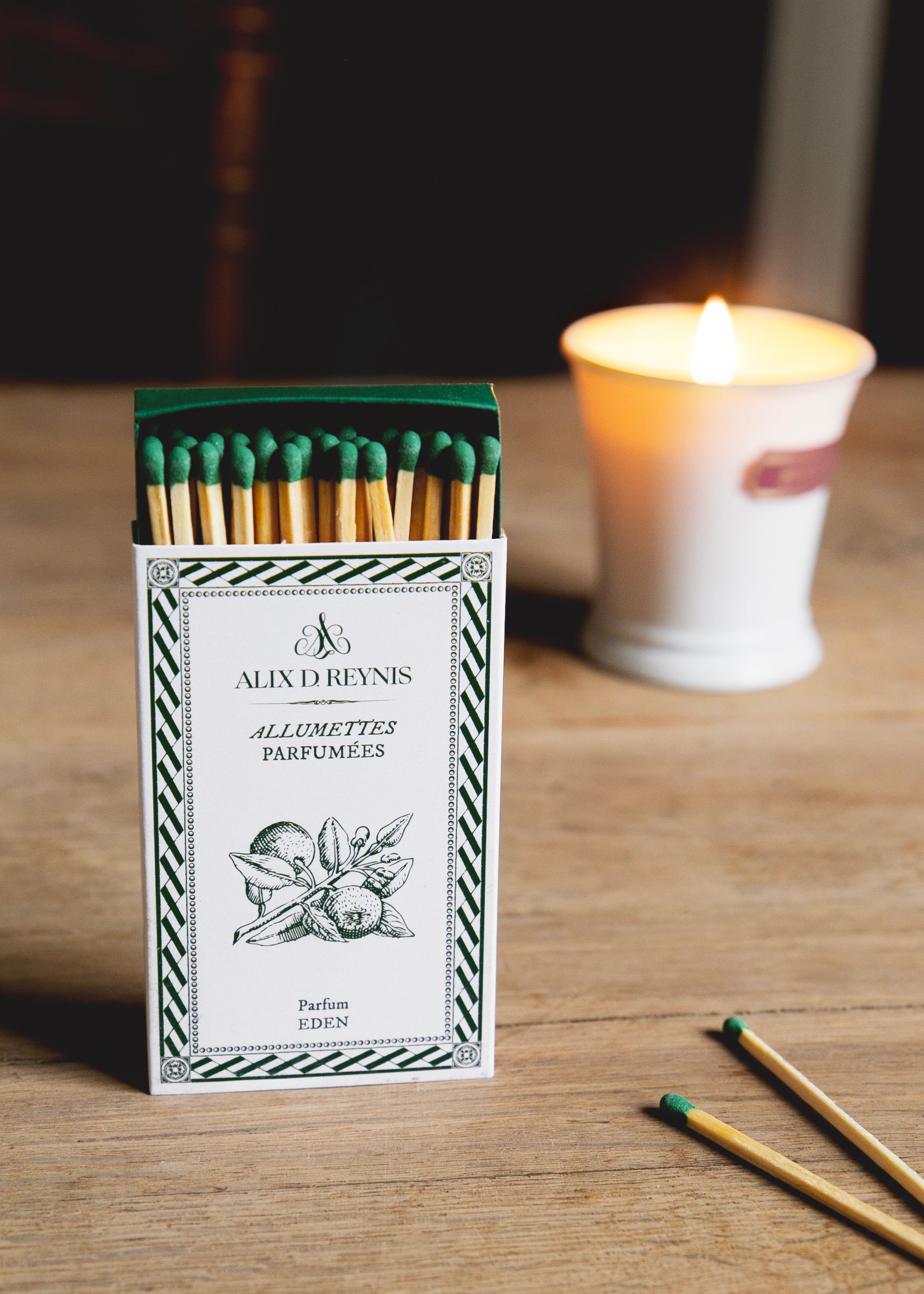 Allumettes parfumées Eden