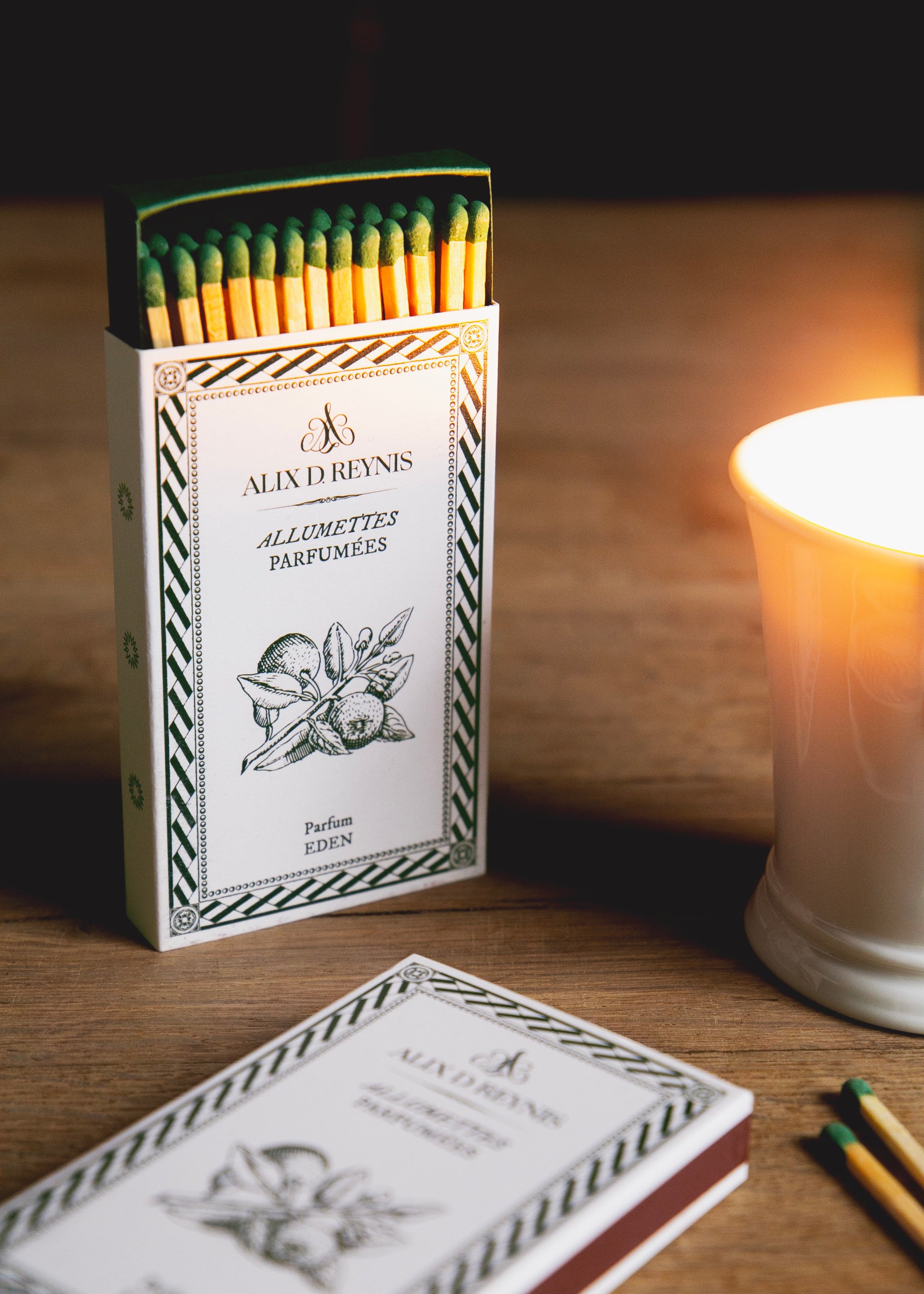 Allumettes parfumées Eden