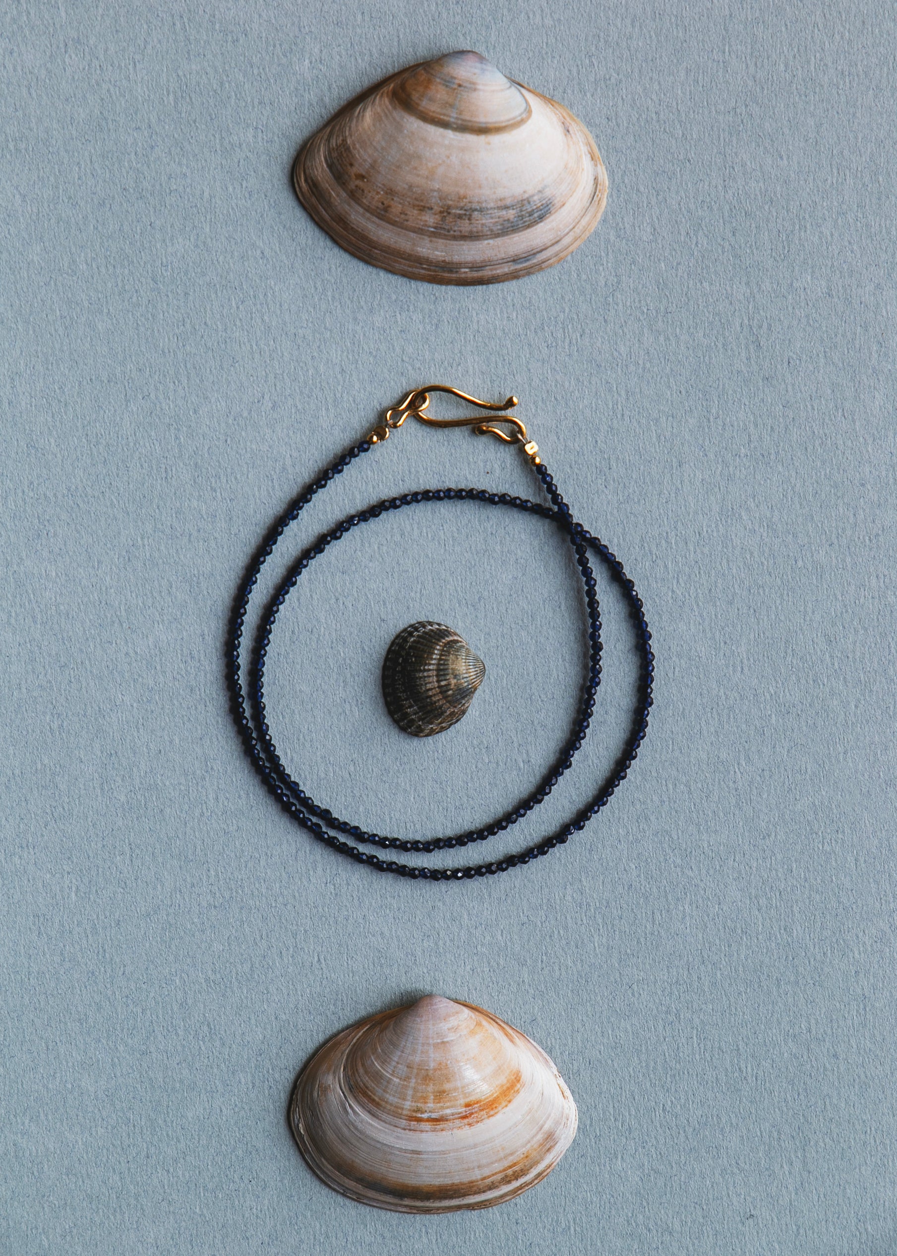 Bracelet en vermeil et perles saphir Talia