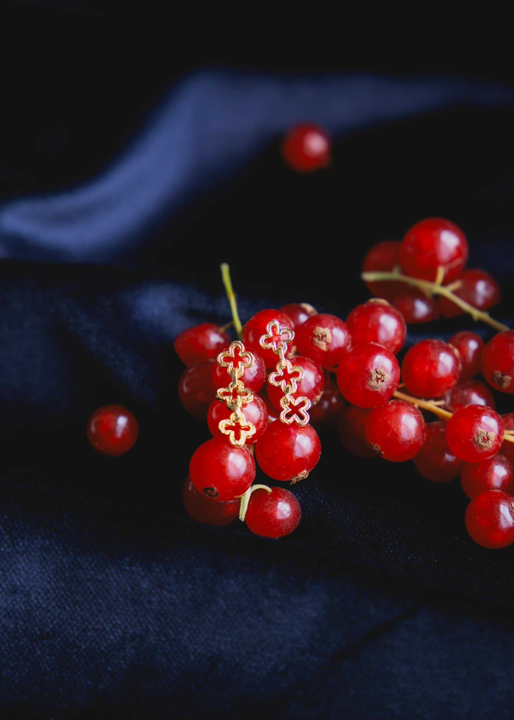 Leah Silver-gilt earrings