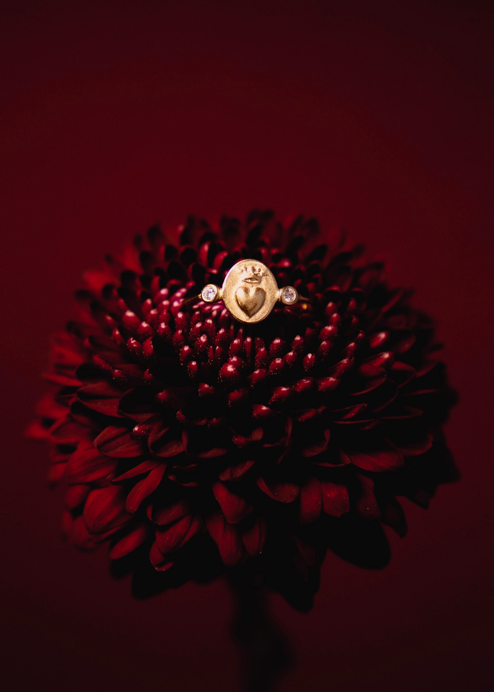 Bague en vermeil Amore