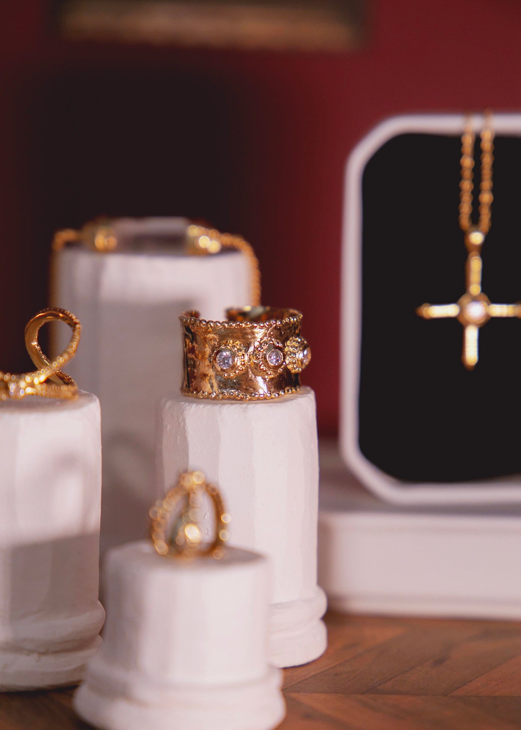 Bague en vermeil Alma