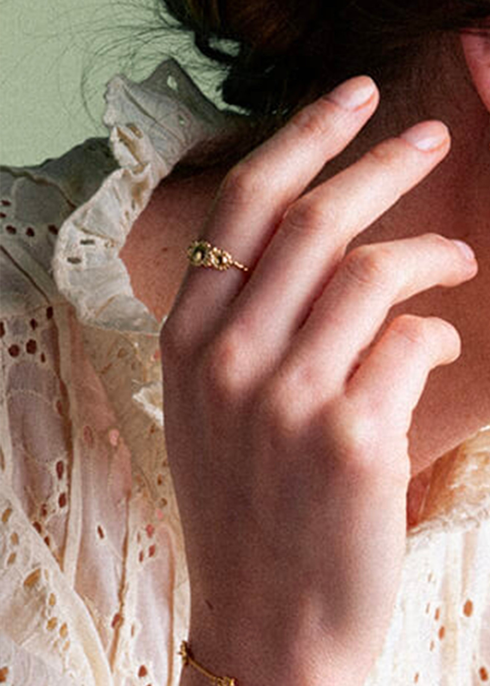 Bague en vermeil Aurore