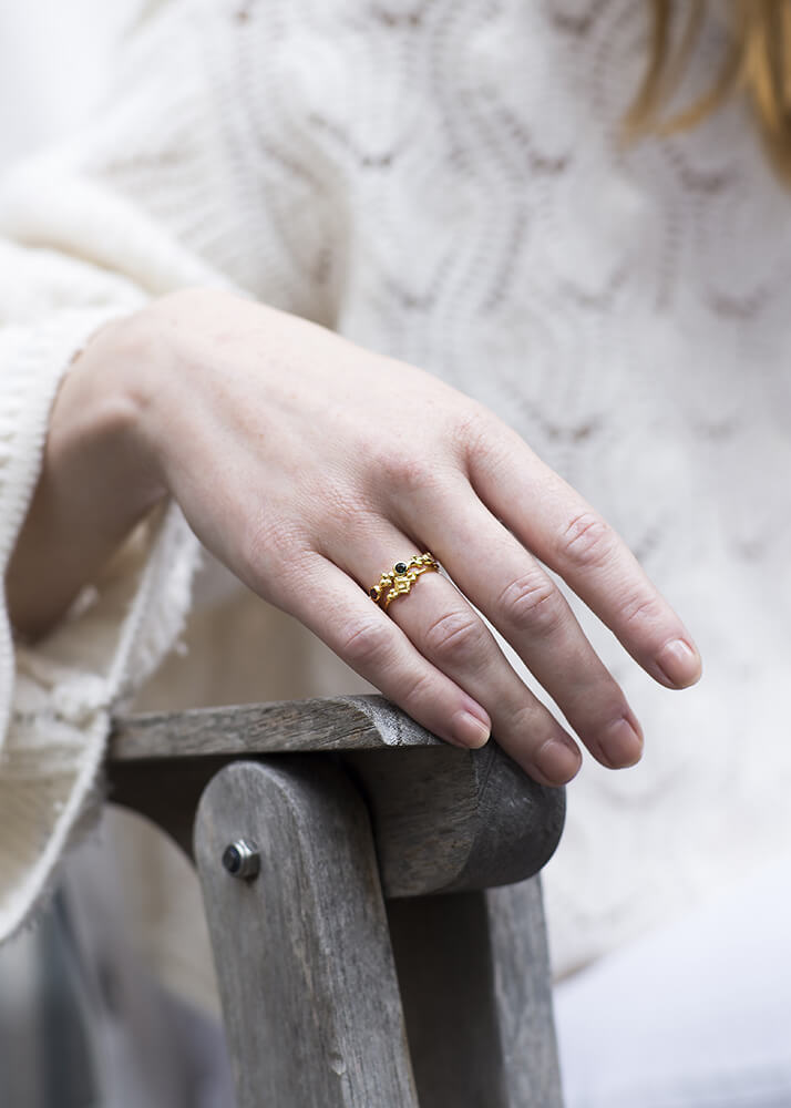Bague en vermeil Sao