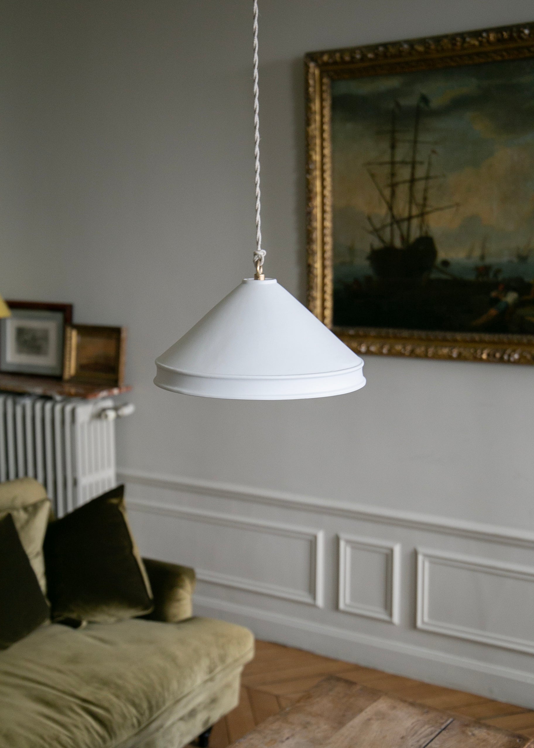 Large Behor porcelain pendant light