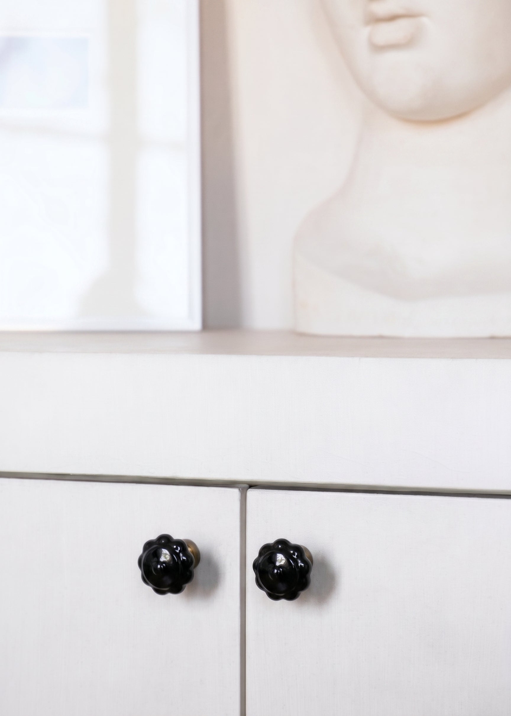 Limoges porcelain cupboard knob