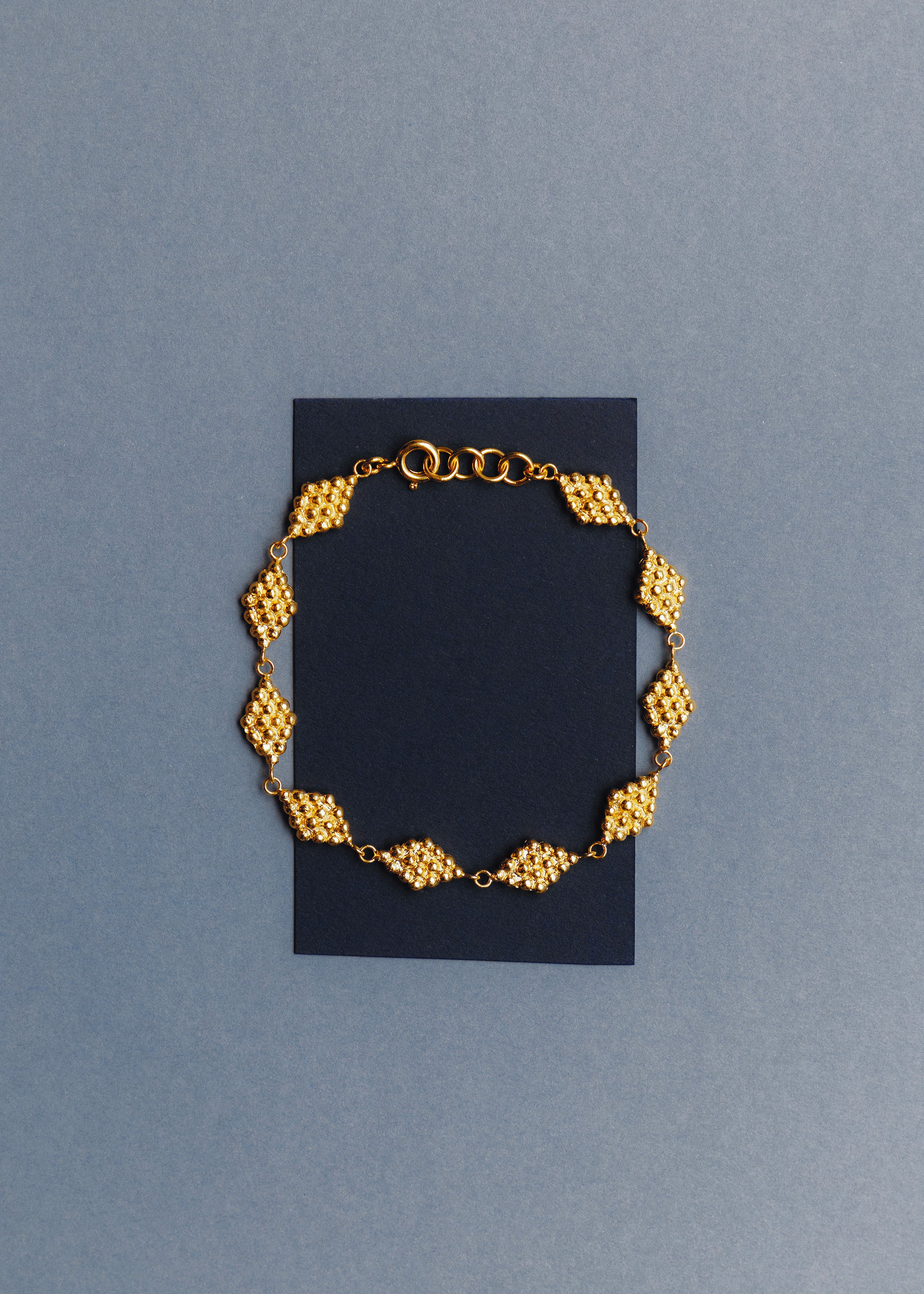 Bracelet en plaqué or Thalna