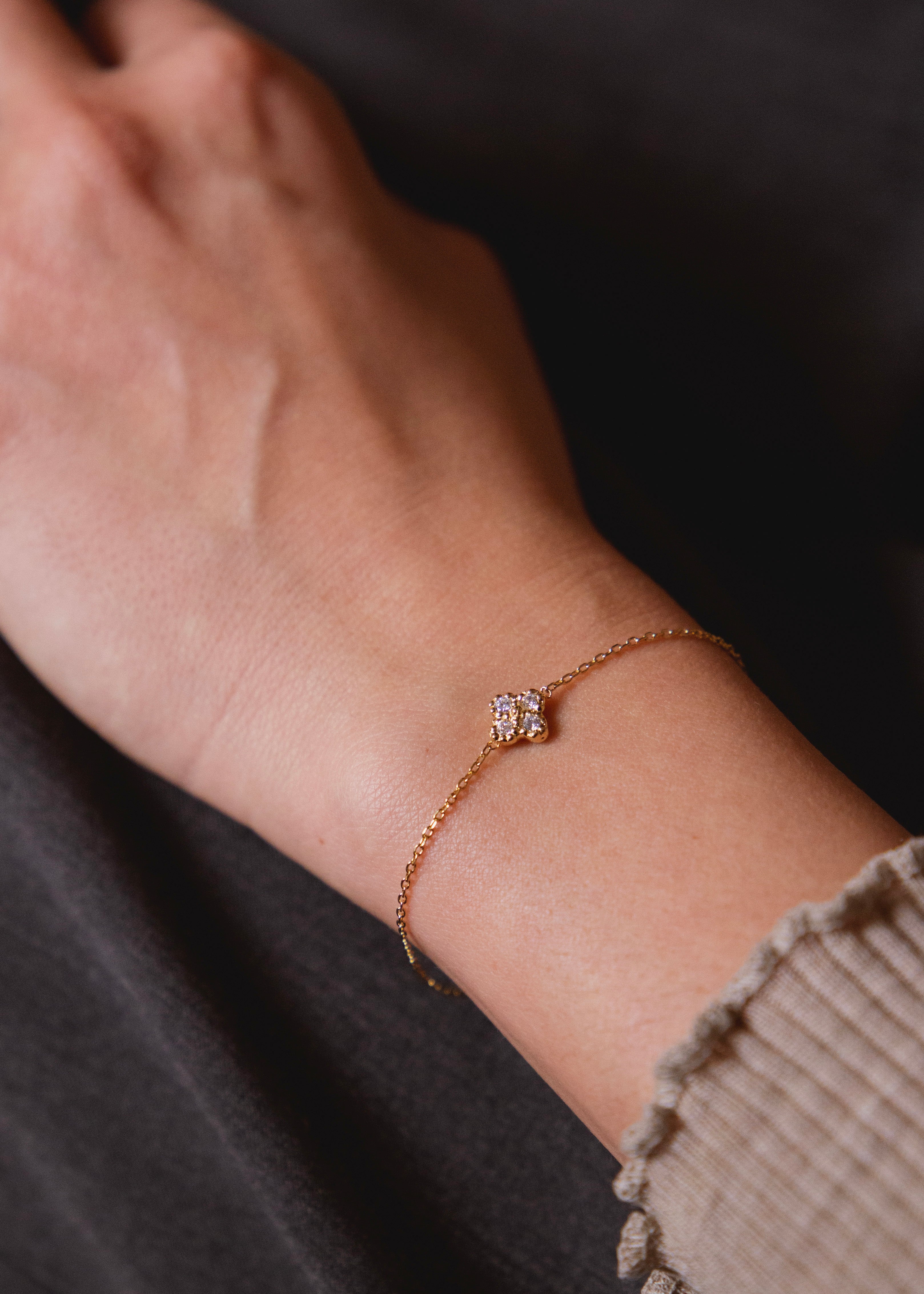 Bracelet en vermeil Zita