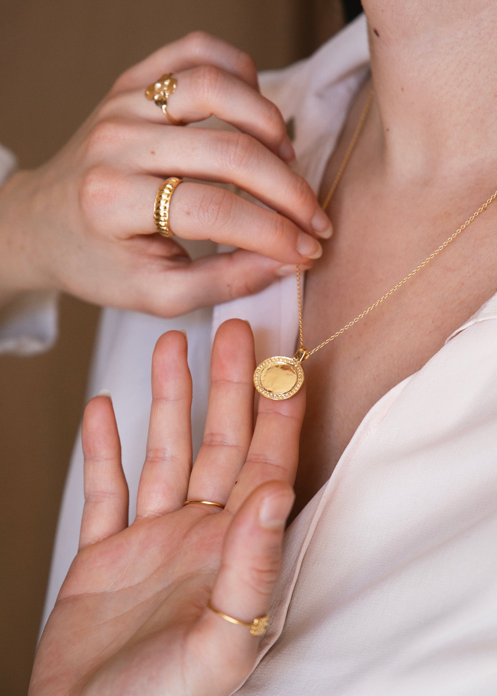 Collier en vermeil Louise