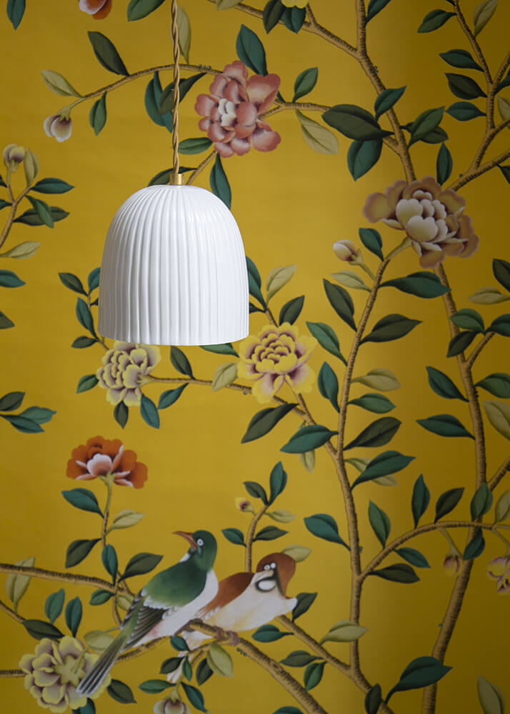 Suspension | Porcelaine de Limoges | Fait à la main | Alix D. Reynis