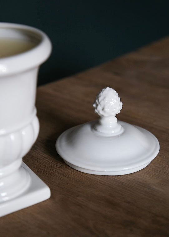 Couvercle Médicis | Porcelaine de Limoges | Décoration| Alix D. Reynis