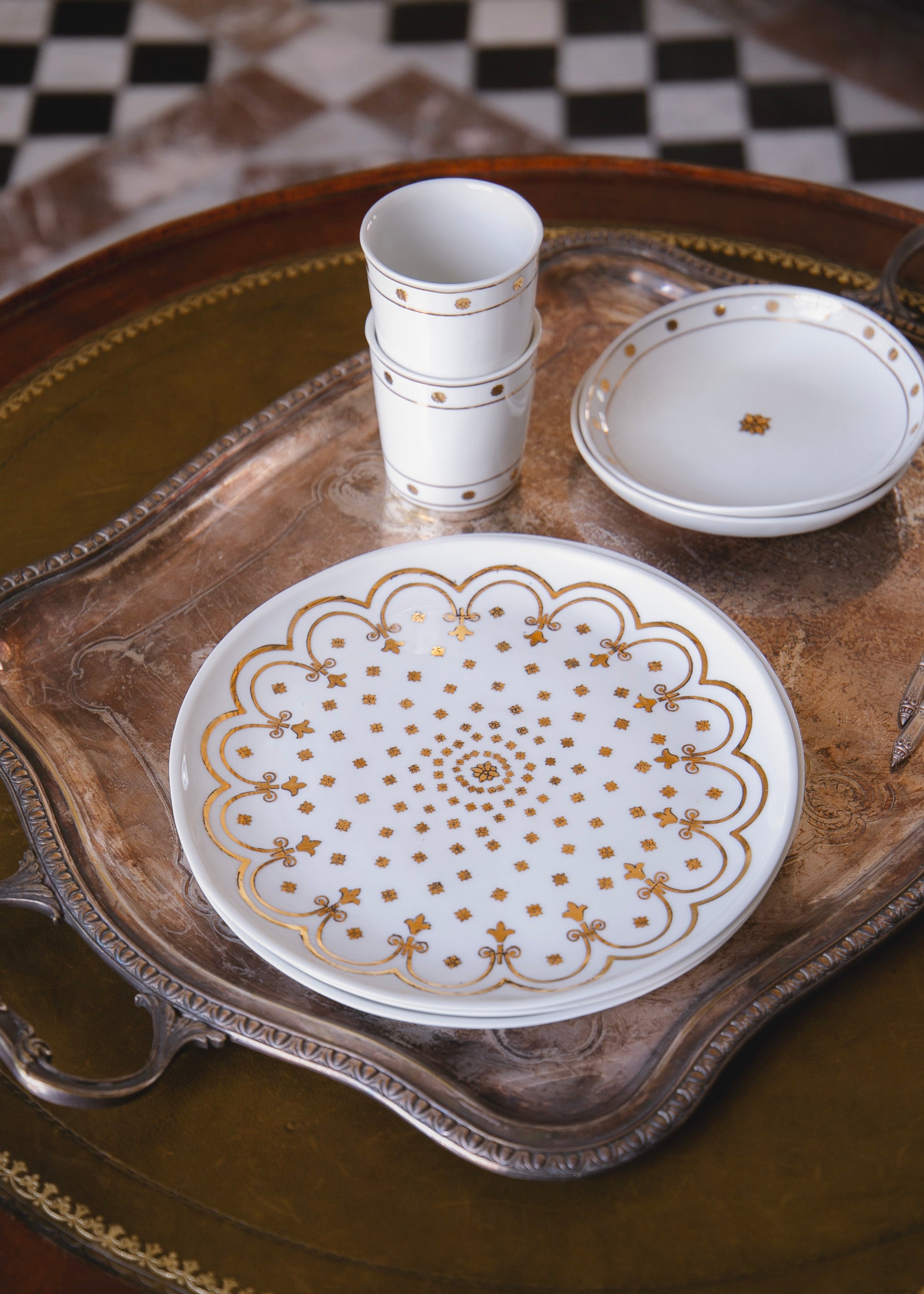 Coupelle Bourrienne x Alix D. Reynis en porcelaine blanche