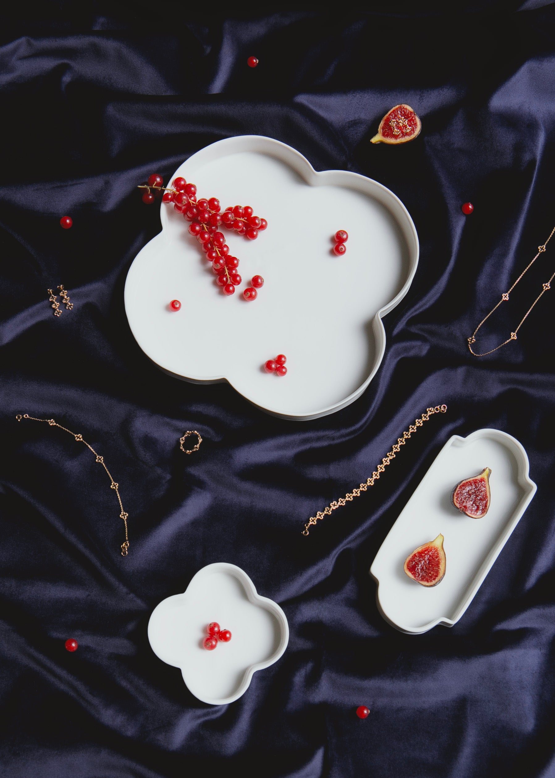 Leah Silver-gilt earrings