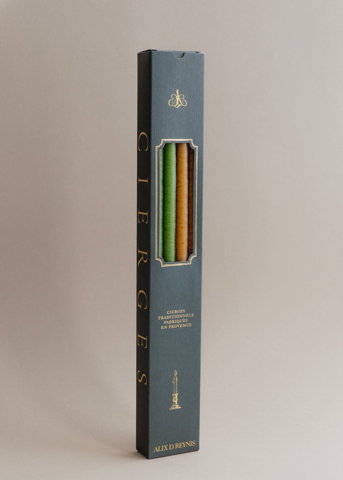 Coffret de 8 bougies fines