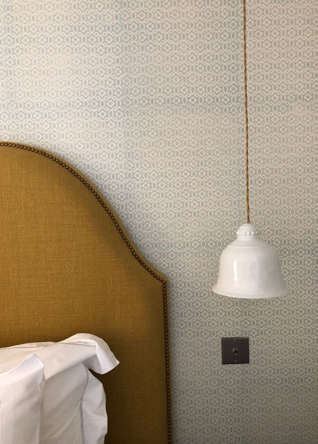 Suspension en porcelaine blanche Mini Angkor