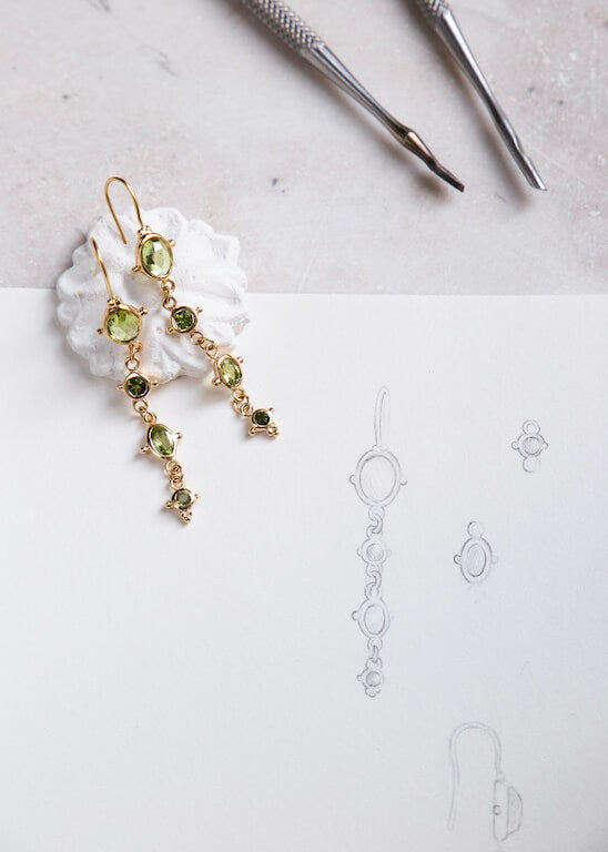 Boucles d'oreilles | Vermeil | Bijoux | Alix D. Reynis