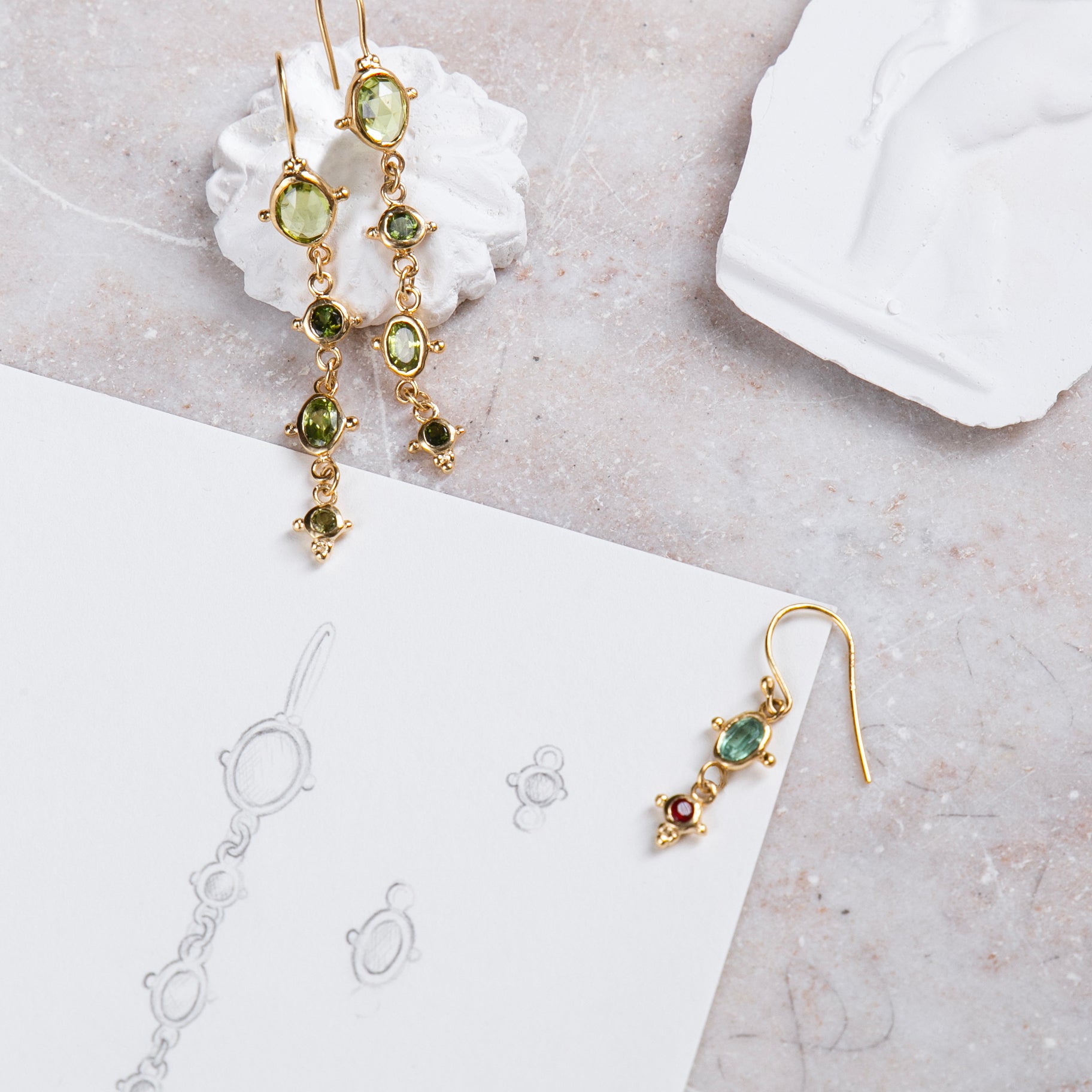 Boucles d'oreilles | Vermeil | Savoir-faire artisanal | Alix D. Reynis