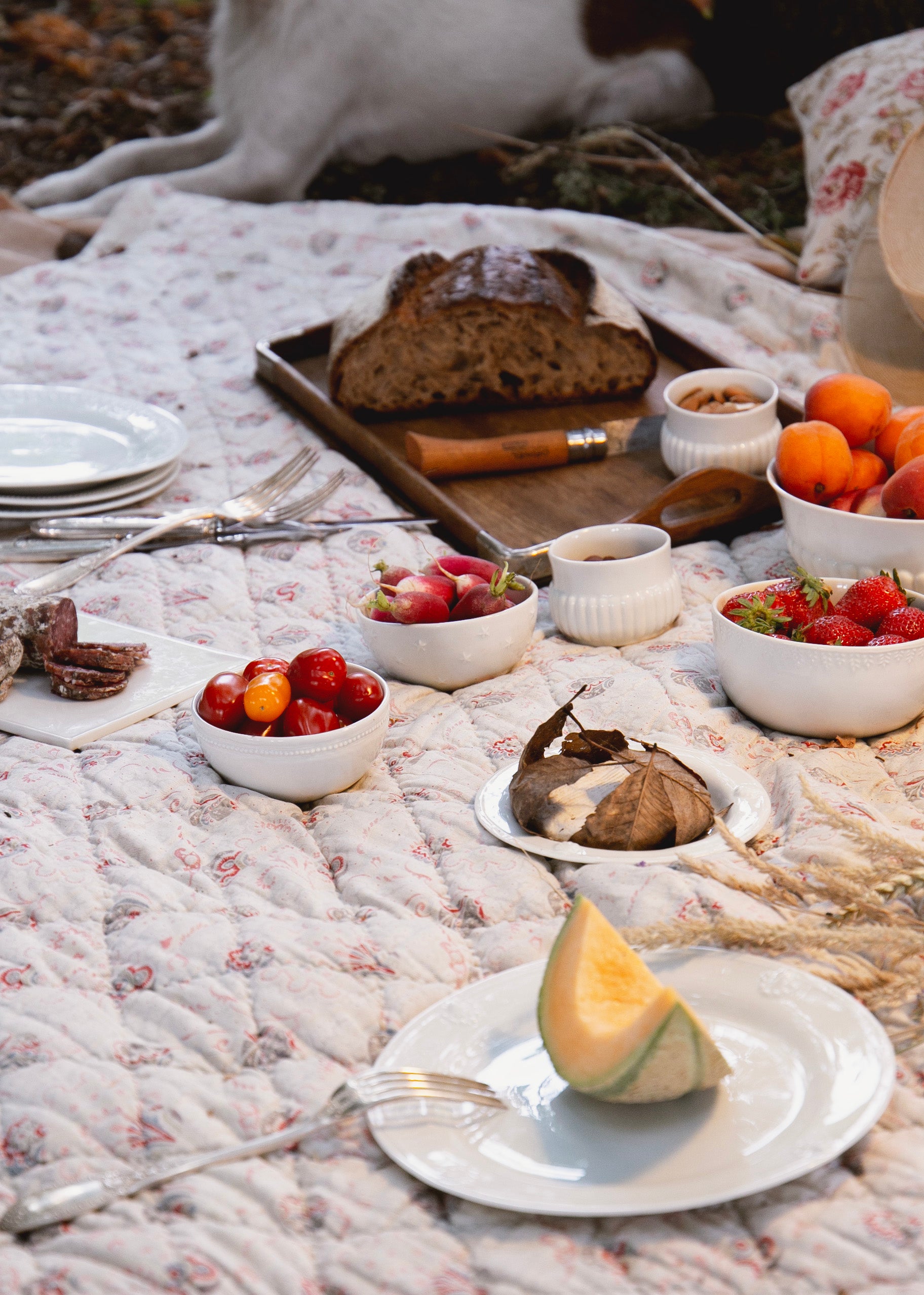 Petit bol Louis XVI en porcelaine blanche