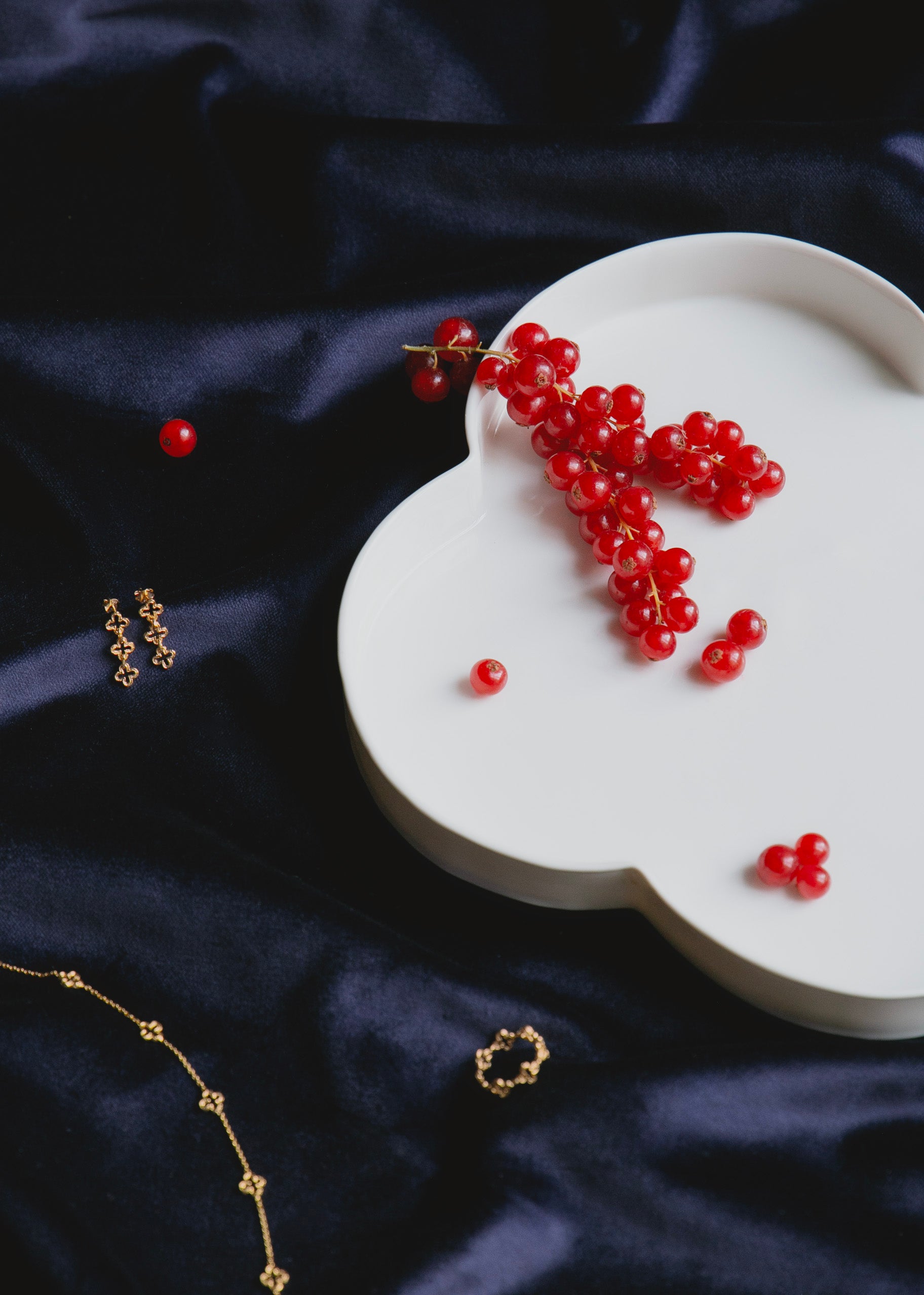 Leah Silver-gilt earrings