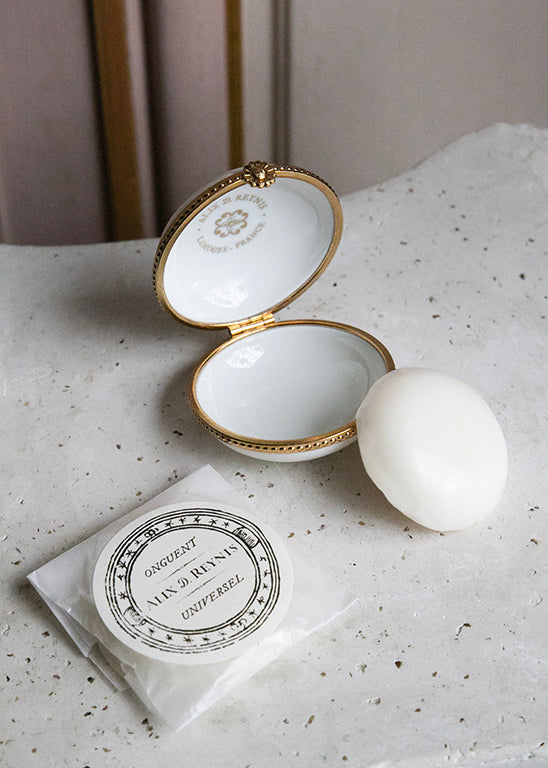 Recharges onguents | Porcelaine de Limoges | Made in France | Alix D. Reynis