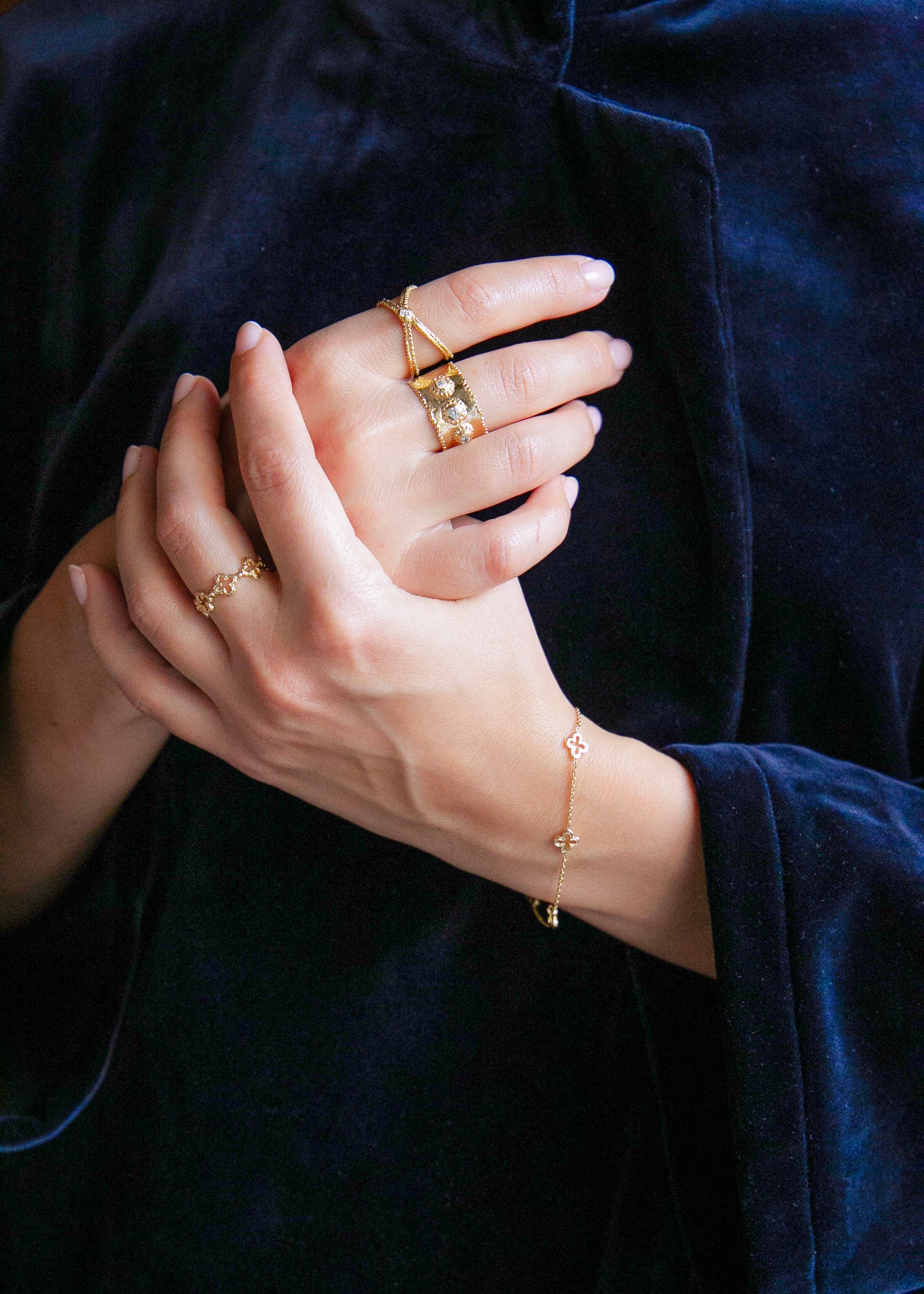 Bague en vermeil Leah