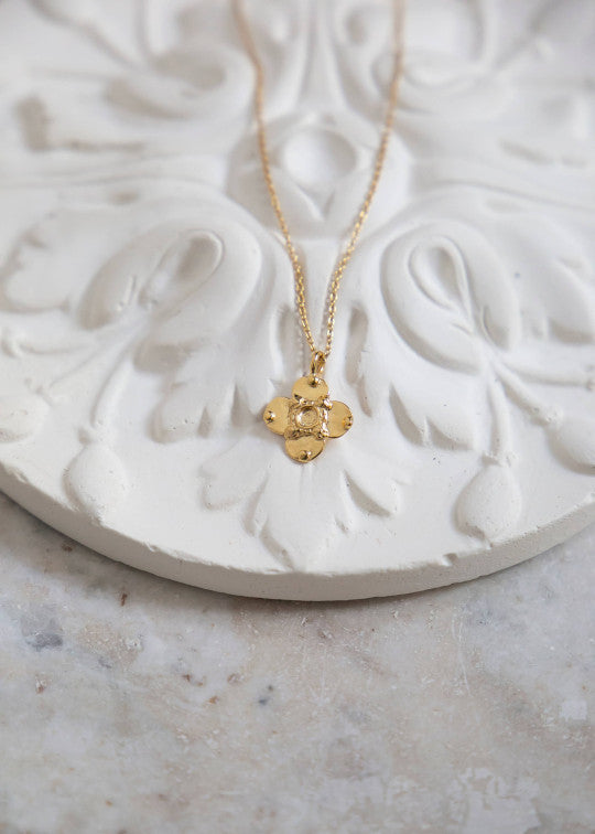 Magnifique Pendentif Ancien En Vermeil - Bijou Argenté D'occasion, Origine France