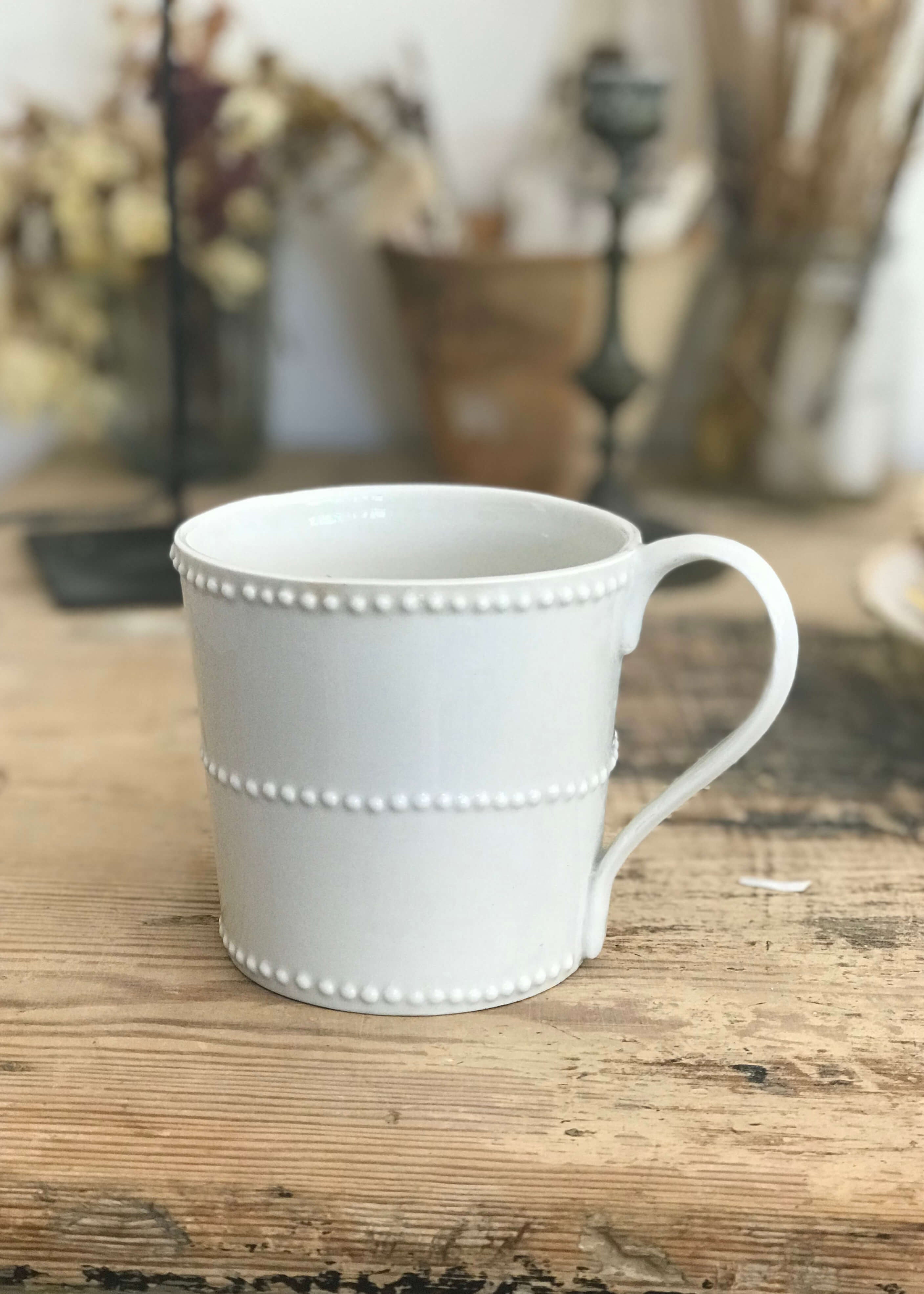 Mug à latte | Porcelaine de Limoges | Fait à la main | Alix D. Reynis