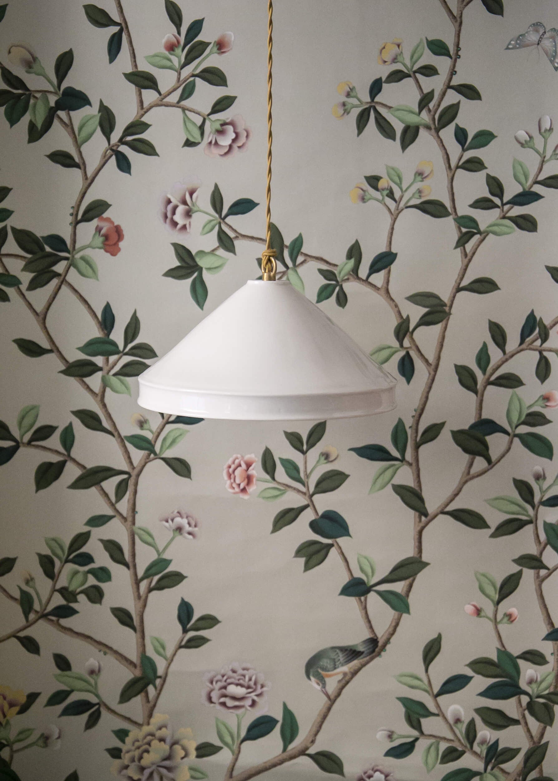 Large Behor porcelain pendant light