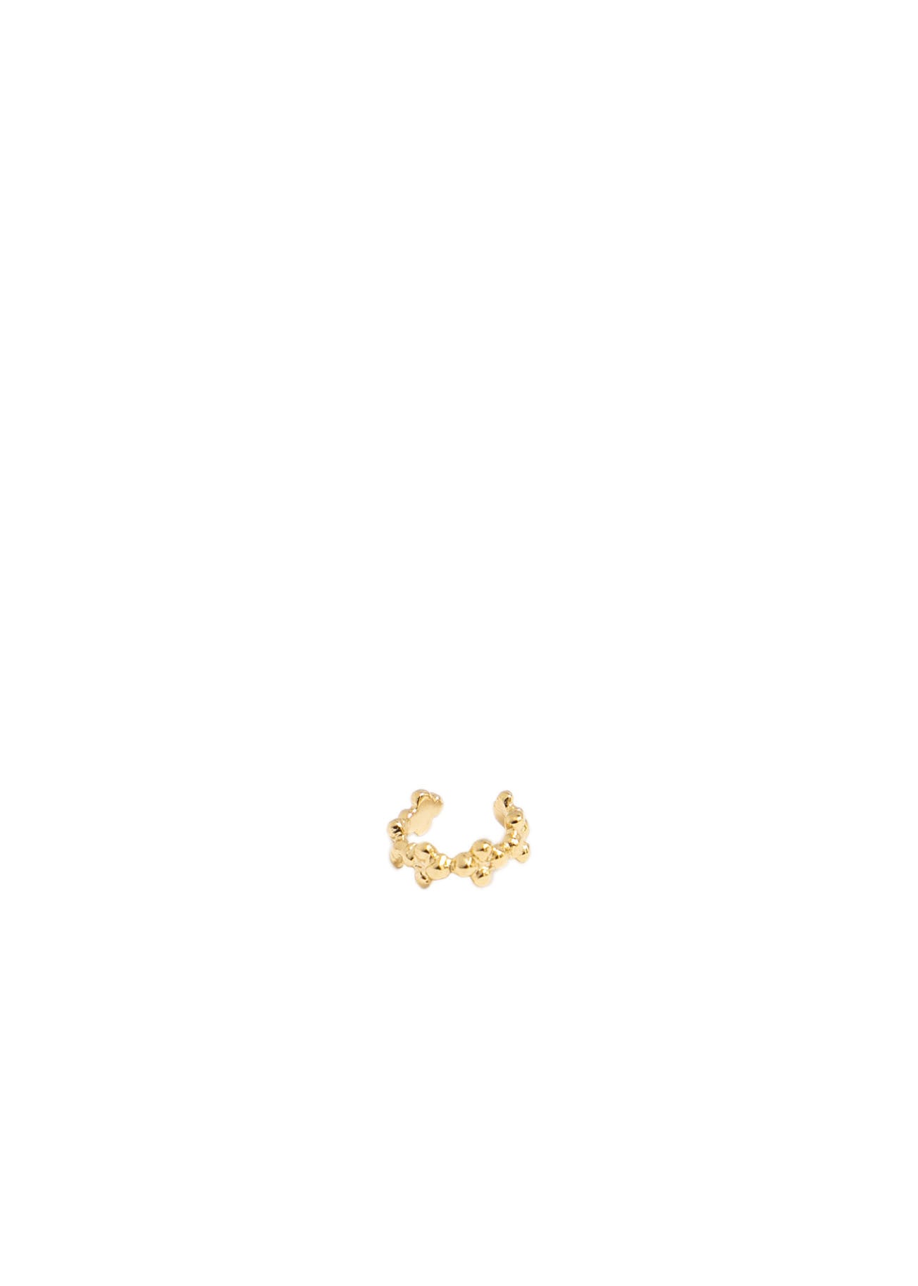 Earcuff en vermeil Lucky