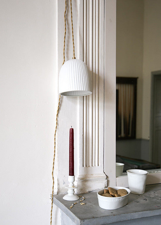 Baladeuse | Porcelaine de Limoges | Luminaire | Alix D. Reynis