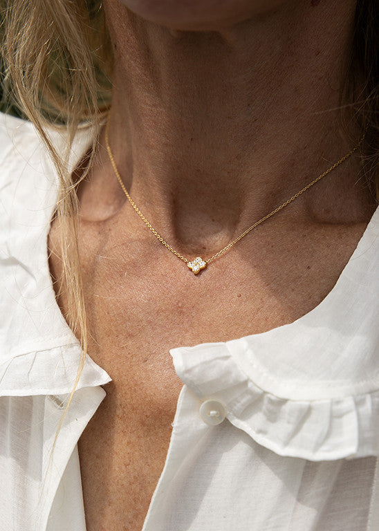 Collier en vermeil Zita