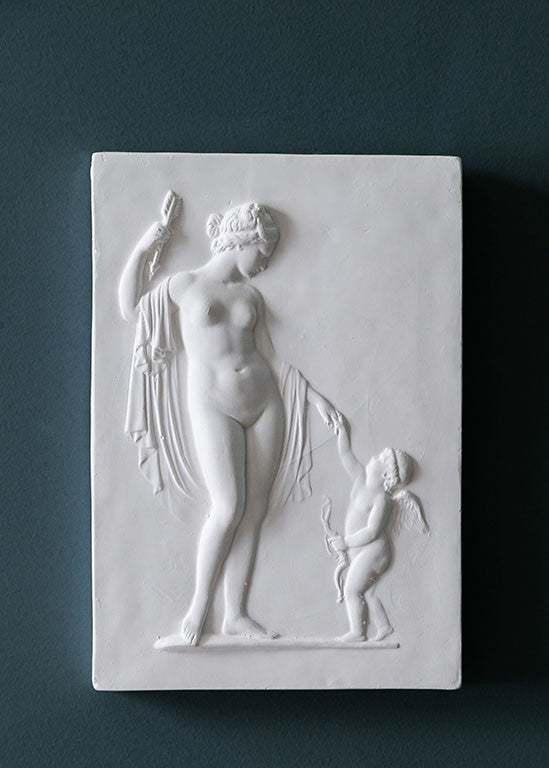 Cupid and Venus plaster