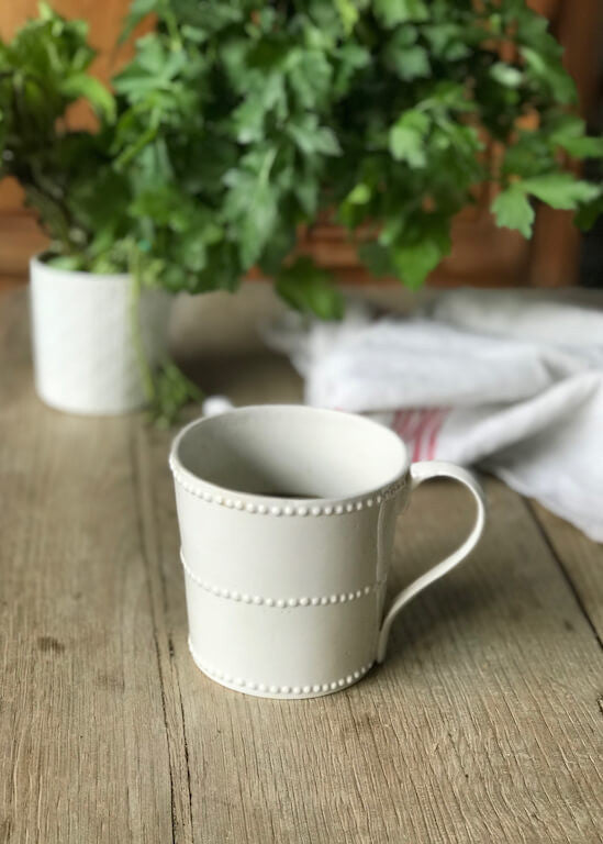 Mug à latte | Porcelaine de Limoges | Savoir-faire artisanal | Alix D. Reynis