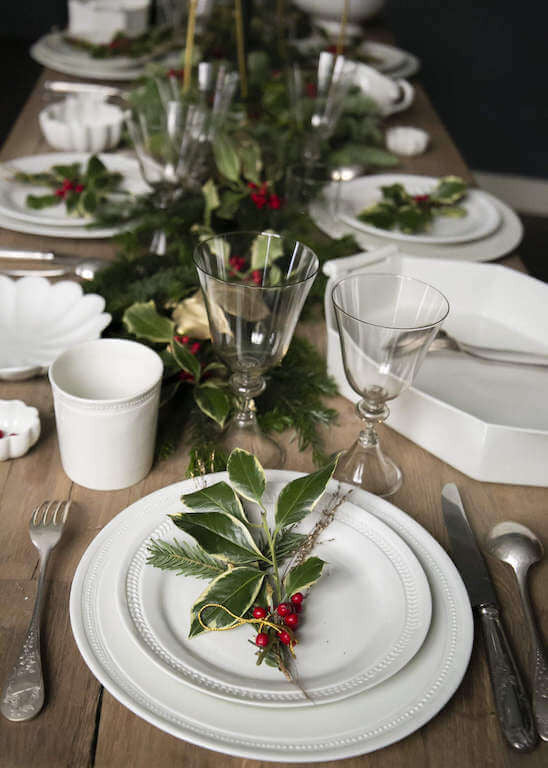 Assiette à dîner | Porcelaine de Limoges | Vaisselle | Alix D. Reynis