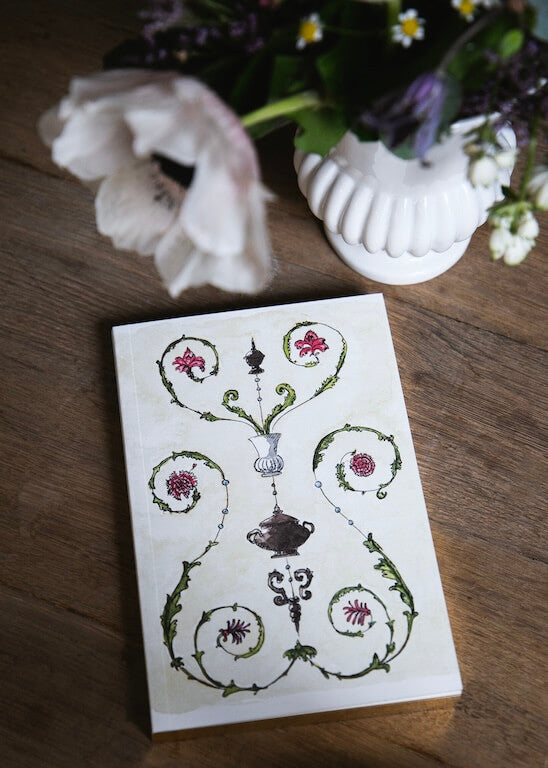 Blank Acanthus notebook 160 pages