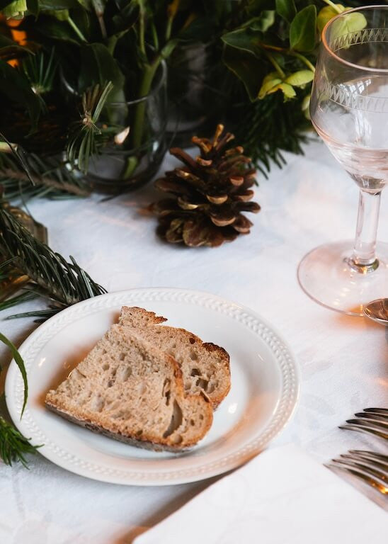 Empire white porcelain bread plate