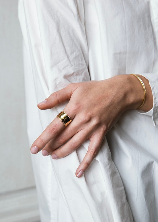 Oreste Silver-gilt ring