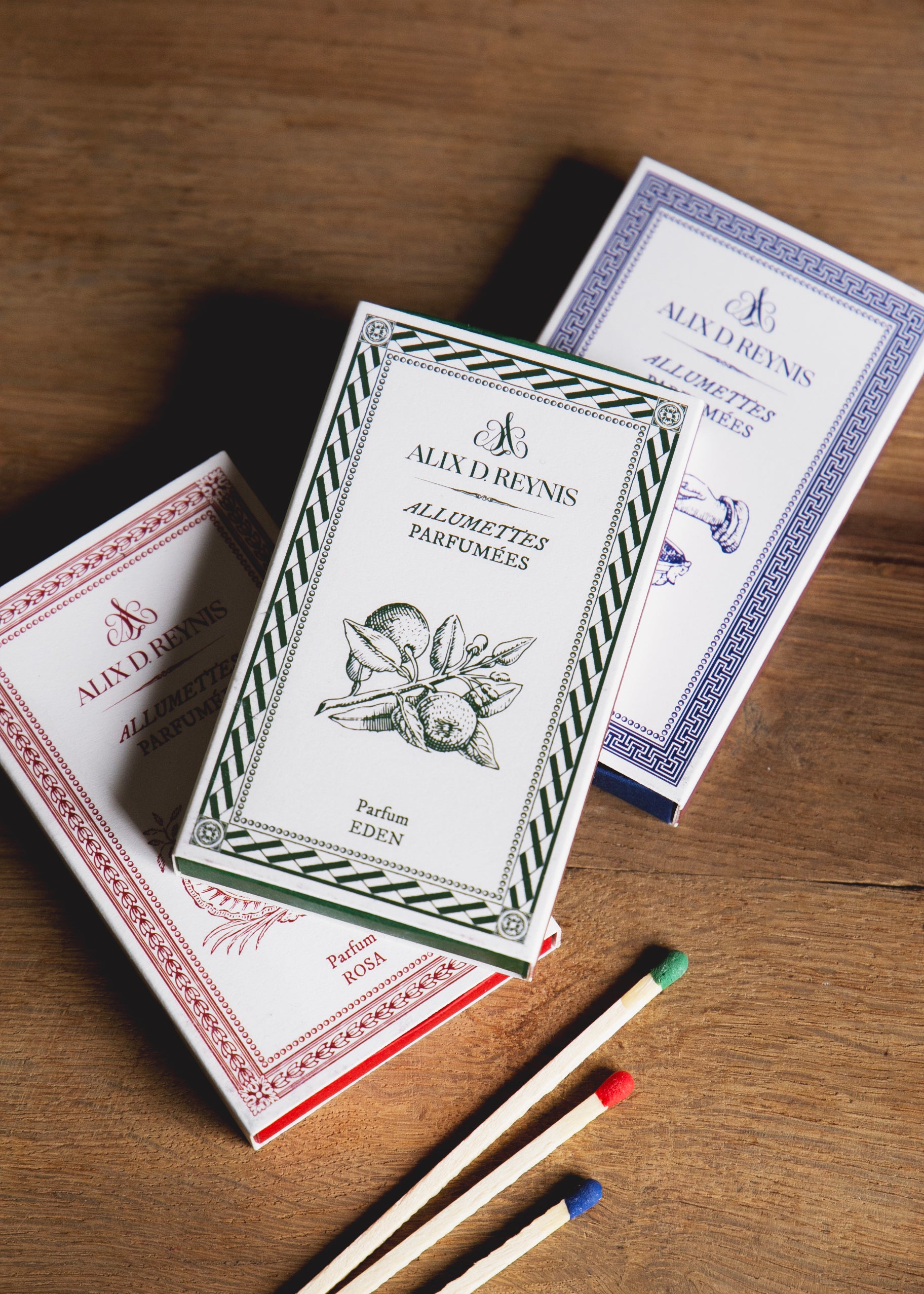 Allumettes parfumées Rosa