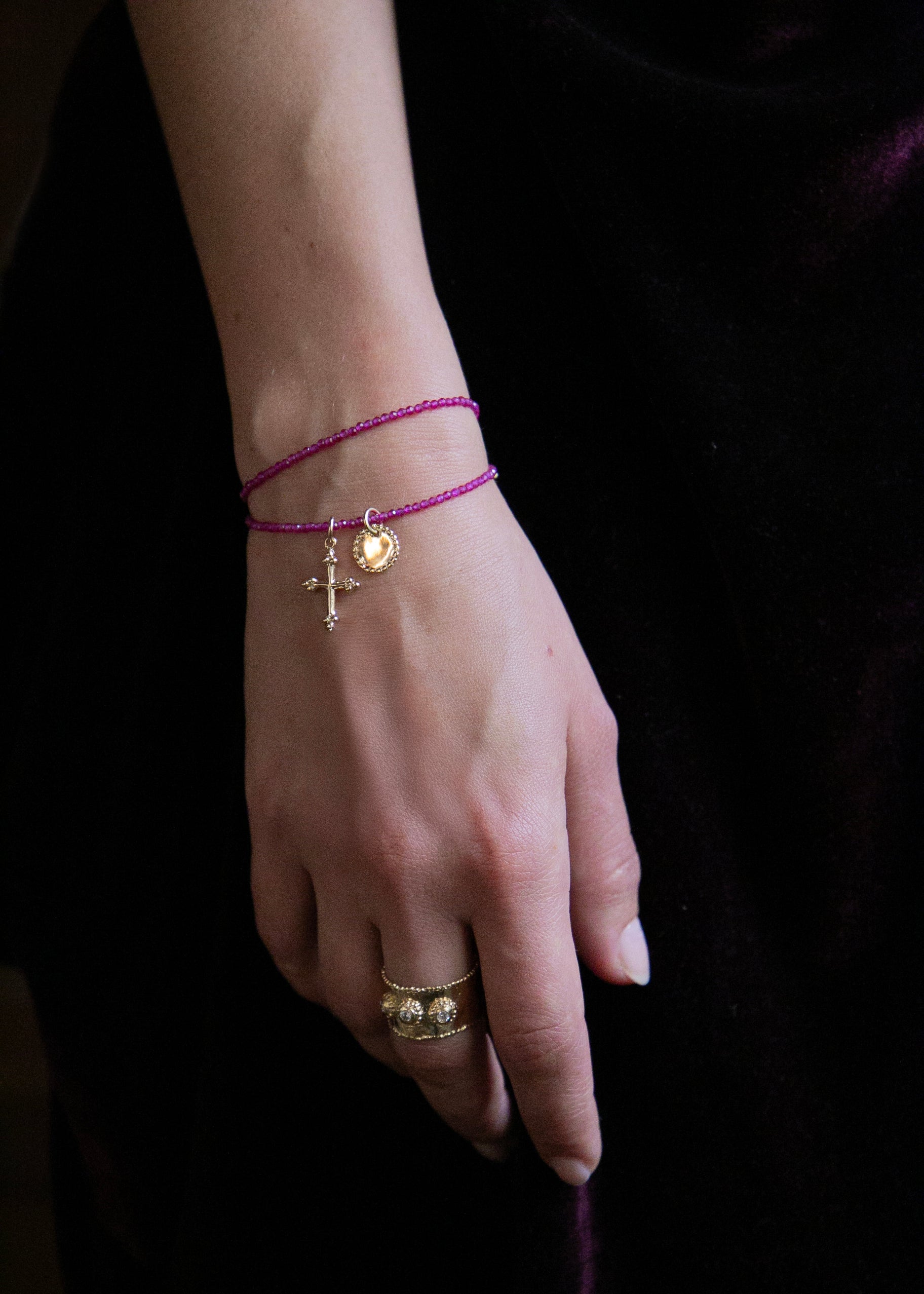 Amulette en vermeil Talia