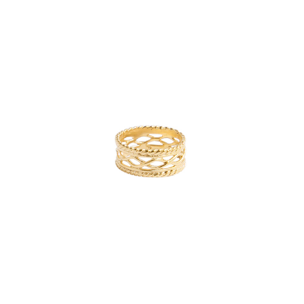 Bague | Vermeil | Fait à la main | Alix D. Reynis