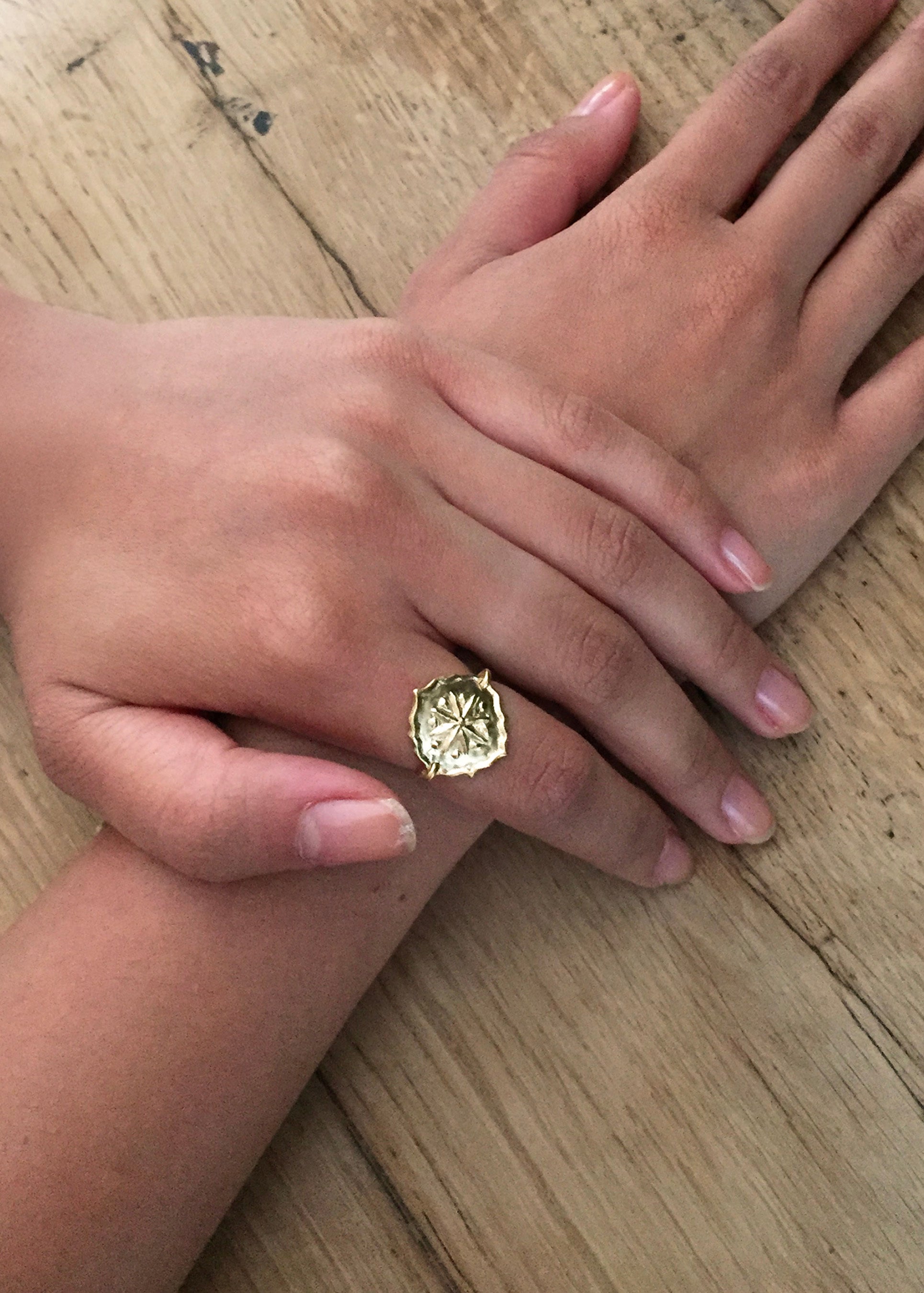 Bague en vermeil Byzance